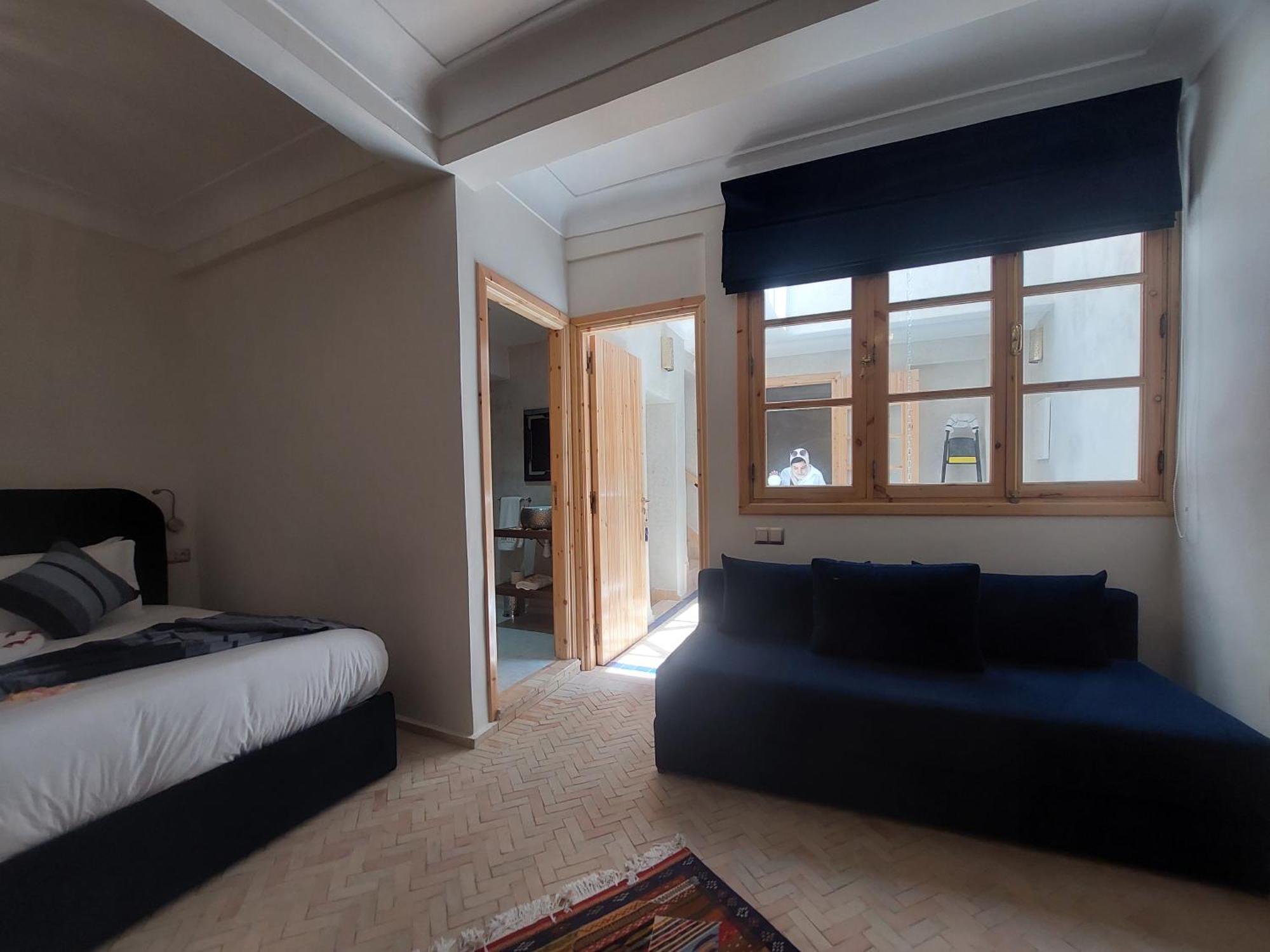 Riad Babette As-Sawíra Pokoj fotografie